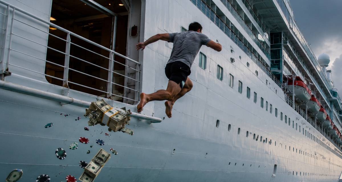 Man Jumped From Cruise Ship to Dodge a $16,000 Gambling Debt