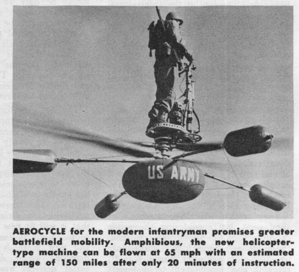 The de Lackner HZ-1 Aerocycle (1955)