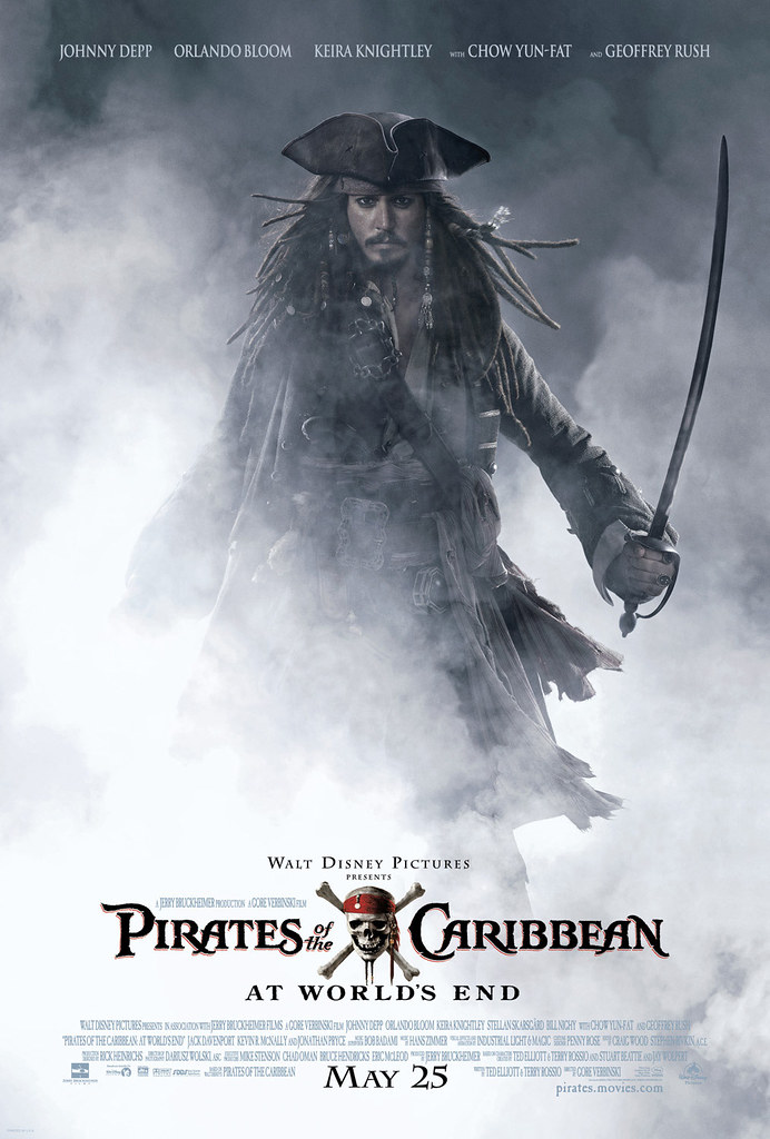 Captain Barbossa, Pirates of the Caribbean