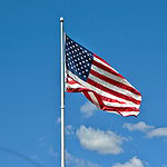 Flying the Flag From the Front Lawn