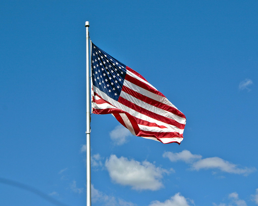 Flying the Flag From the Front Lawn