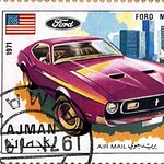 The Mustang Has Appeared on Postage Stamps