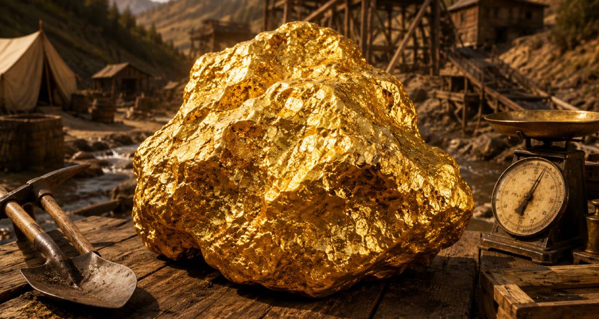 The Gold Nugget So Massive It Weighed More Than Most Men