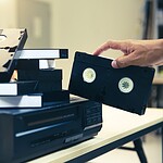 Rewinding VHS Tapes Before Returning Them