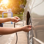 Tire Air at Gas Stations