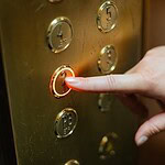 1. Facing Forward in an Elevator