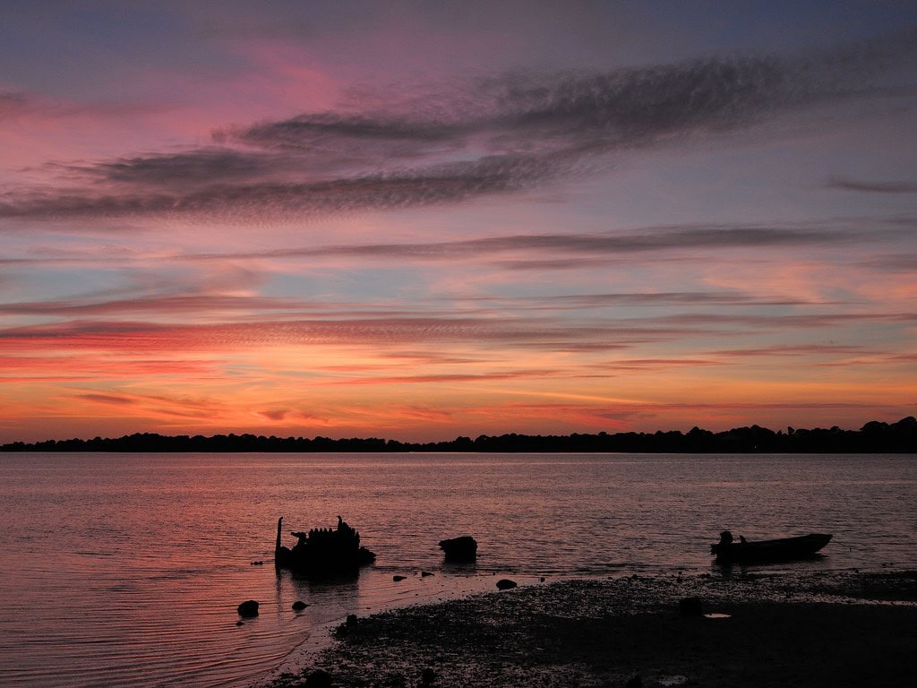 Sunset Cedar Key Florida