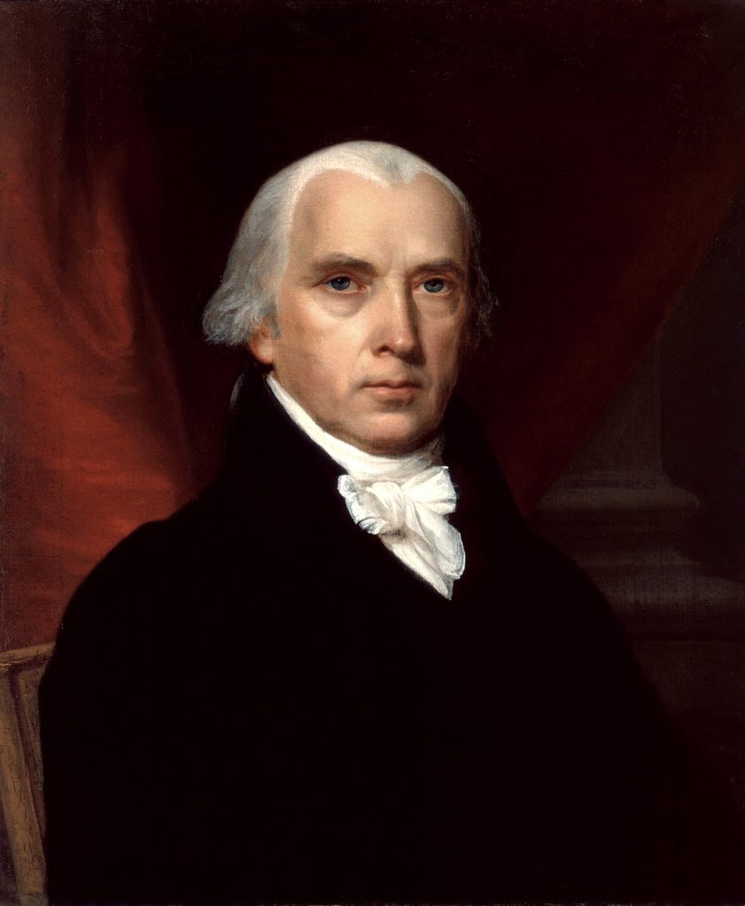 8. "If men were angels, no government would be necessary." — James Madison