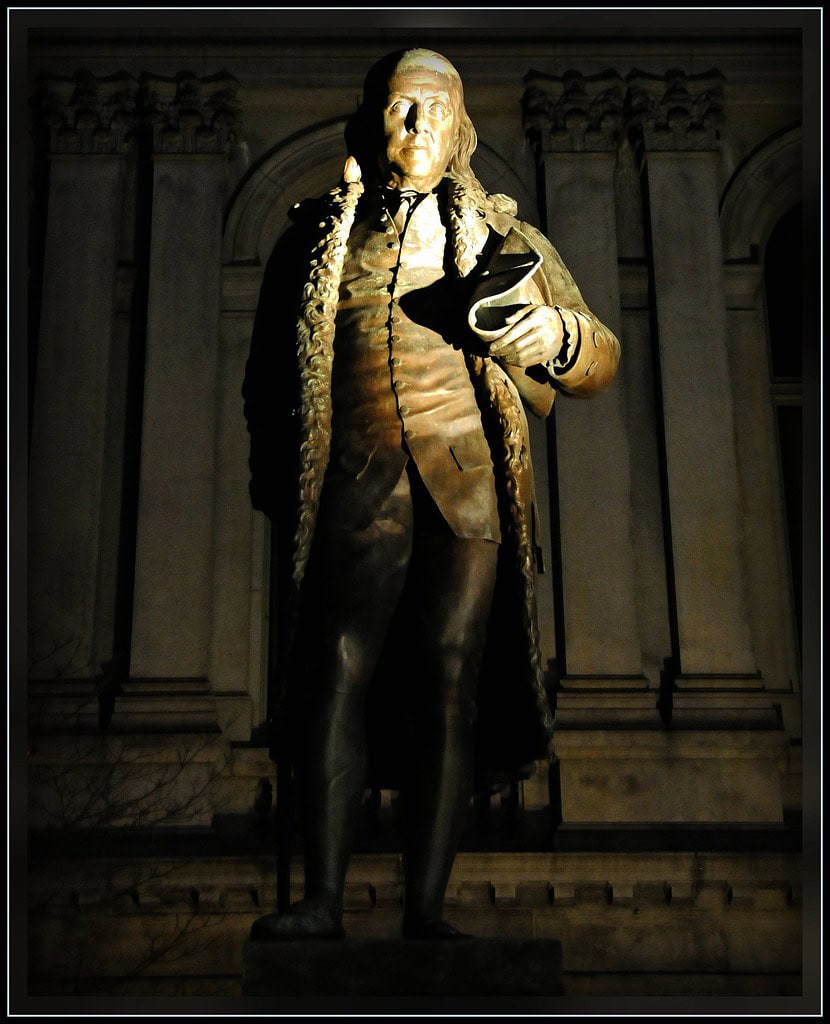 7. "Where liberty dwells, there is my country." — Benjamin Franklin