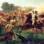"Don't fire until you see the whites of their eyes." Battle of Bunker Hill