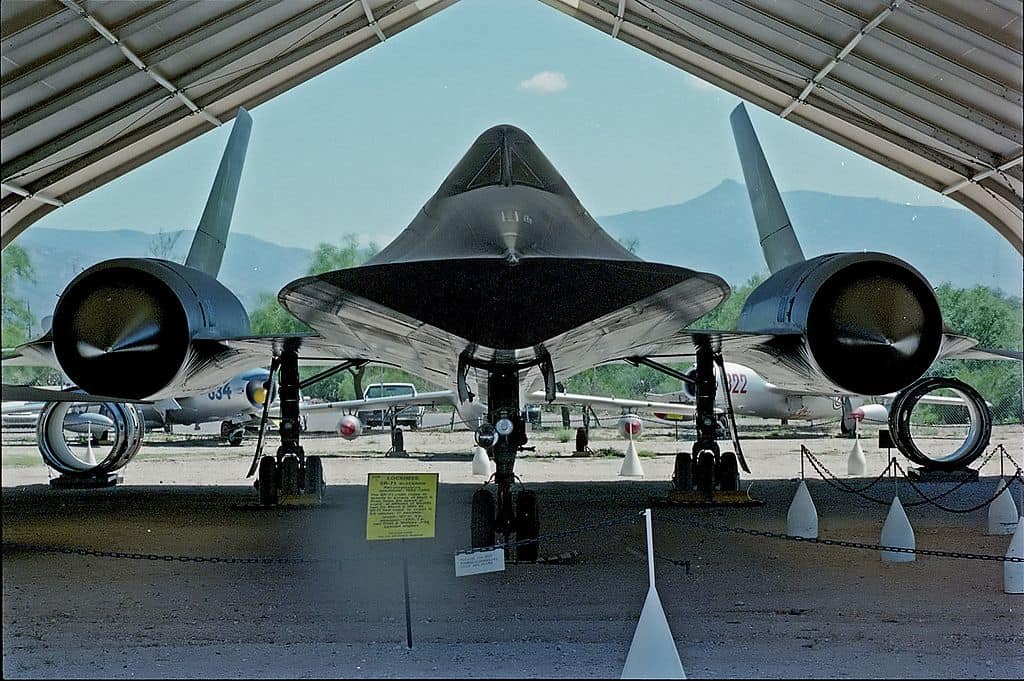 10. The Road to the SR-71 Blackbird Ran Through Area 51
