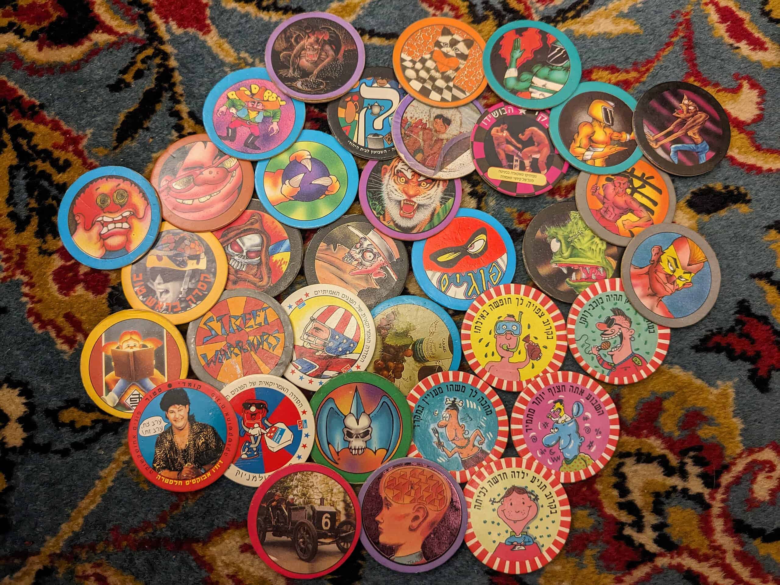 Pogs and metal slammers
