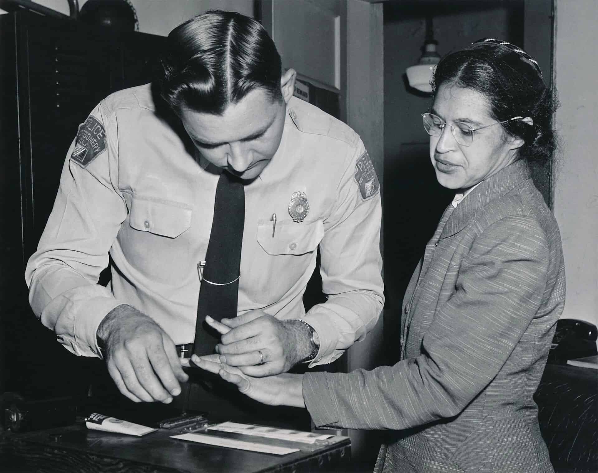 Rosa Parks Stays Seated (1955)