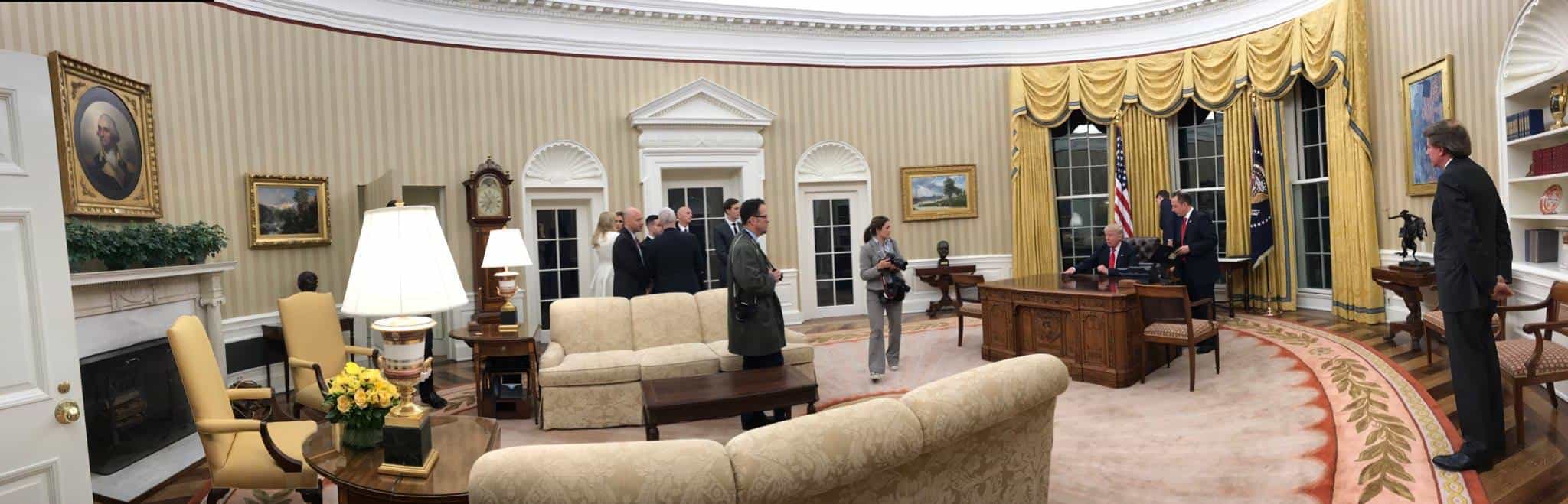 6. Presidents Can Redecorate the Oval Office