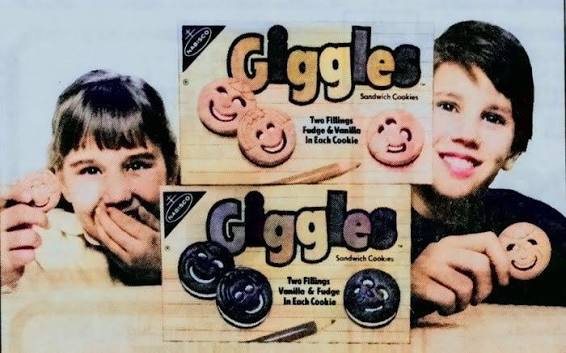 Nabisco Giggles Cookies