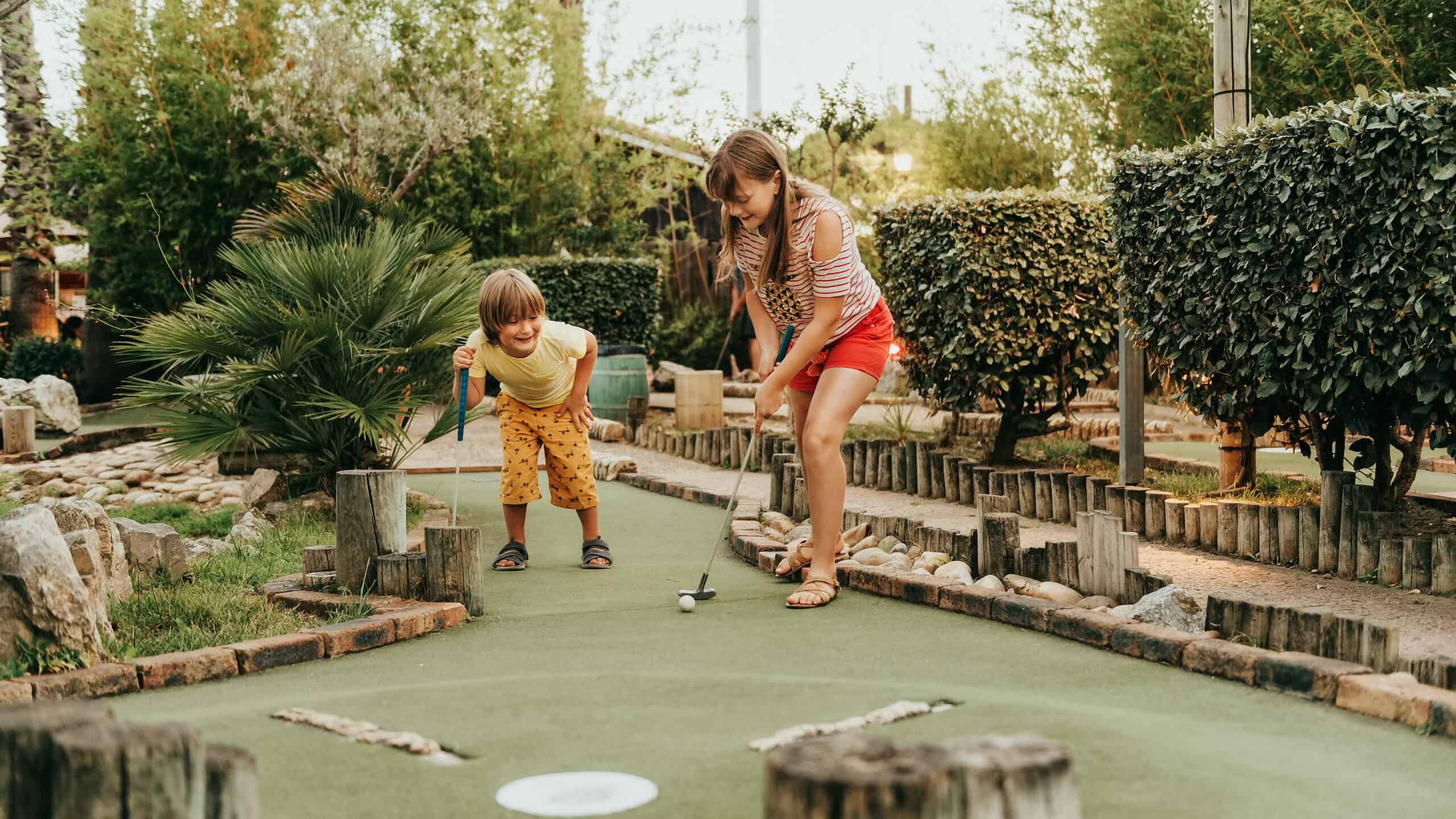 The Mini Golf Course