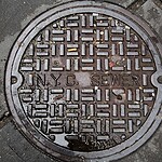 The Round Cast Iron Manhole Cover