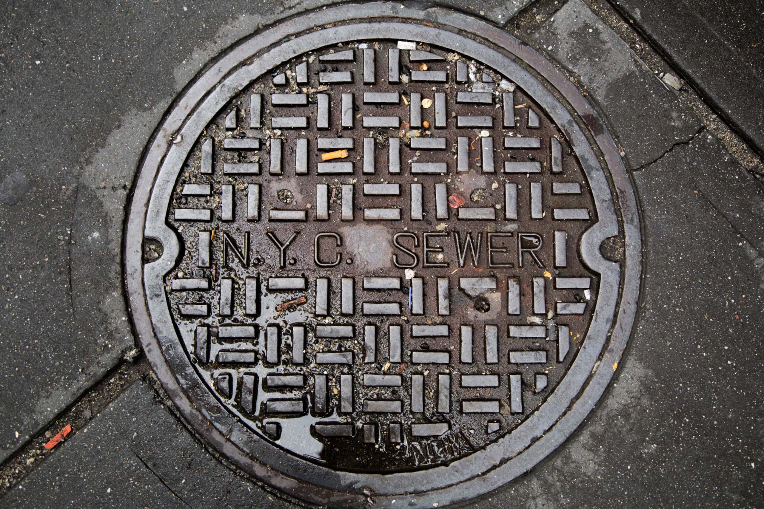 The Round Cast Iron Manhole Cover
