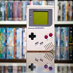 The Game Boy and cartridges