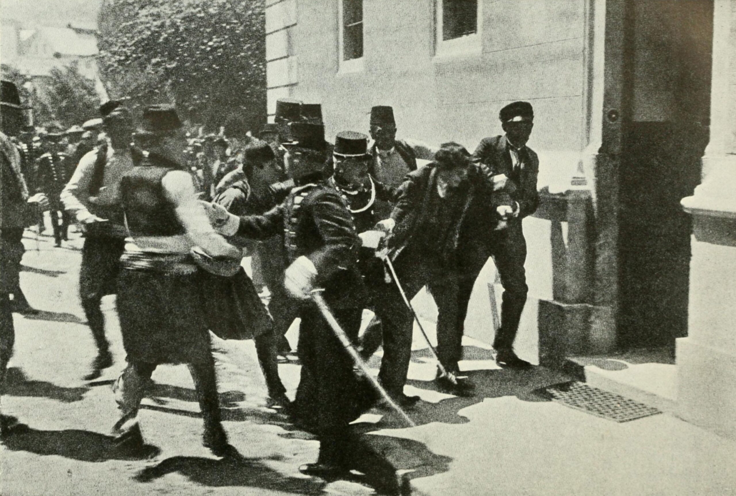 Gavrilo Princip Chooses His Spot (1914)