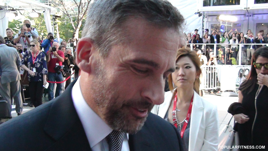 Steve Carrell Close Up at TIFF