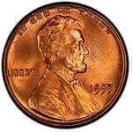 The 1955 Penny With Double Lettering