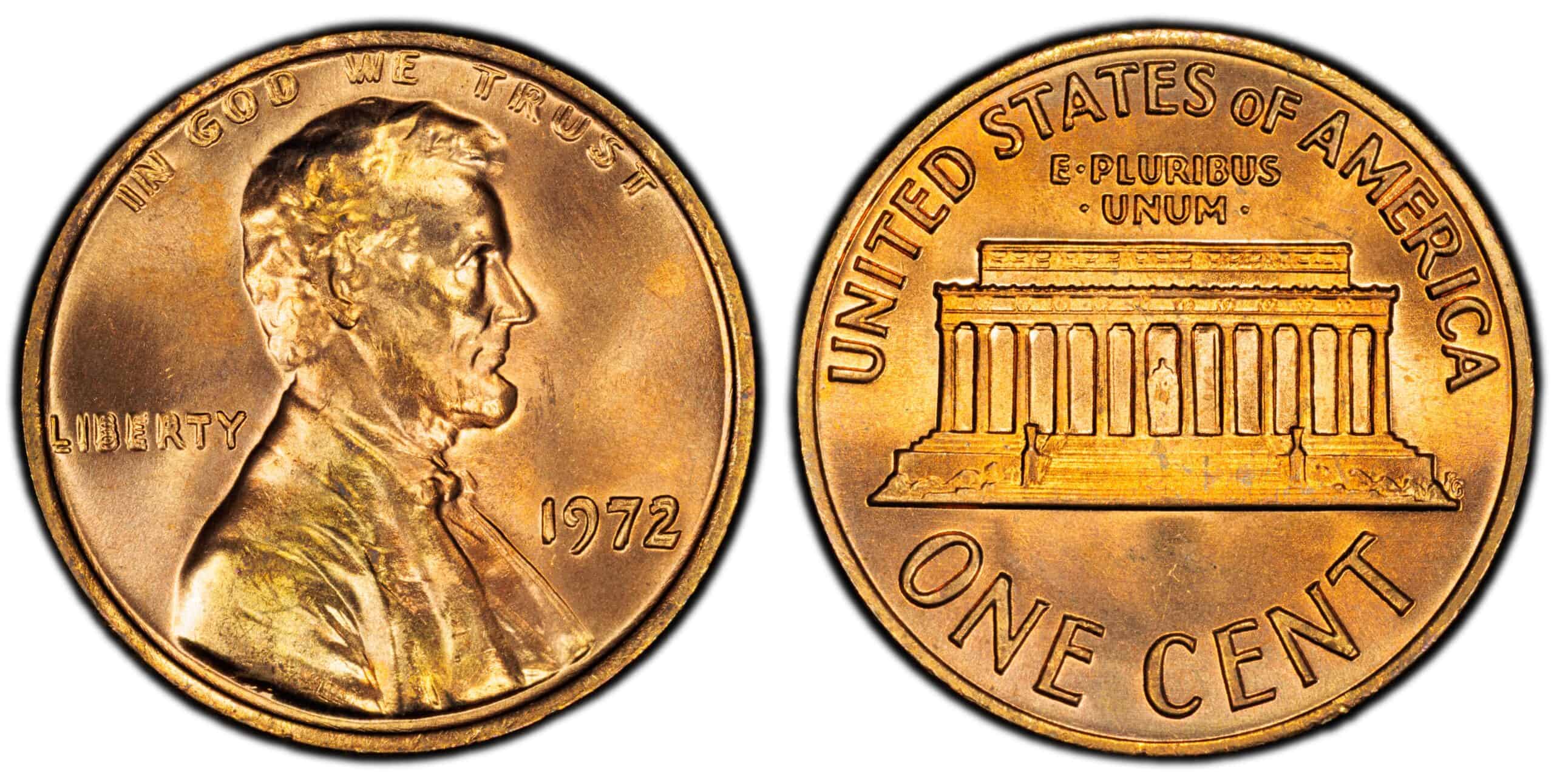 The 1972 Penny With Doubling You Can Actually See