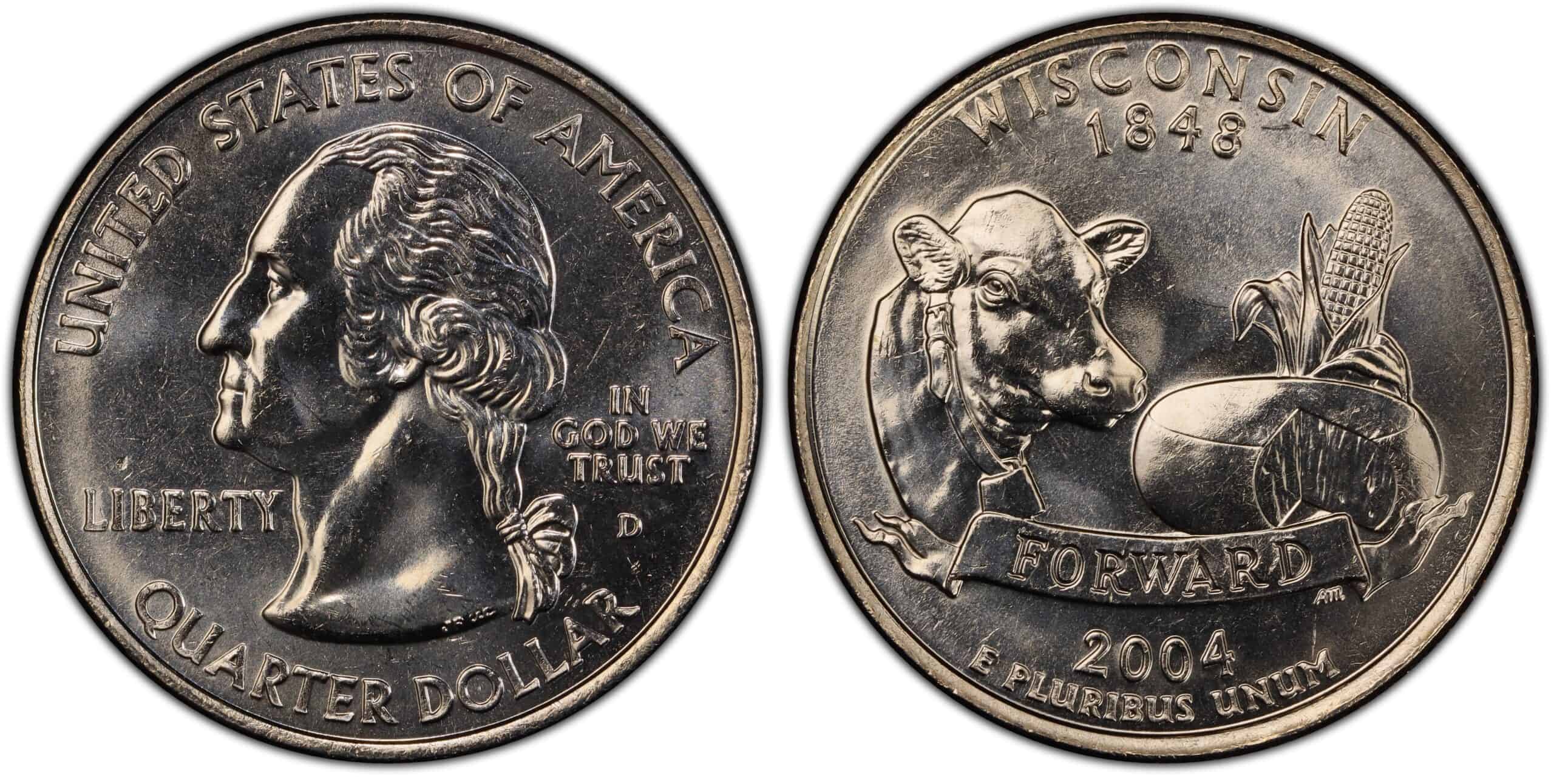 The Wisconsin Quarter With an Extra Leaf