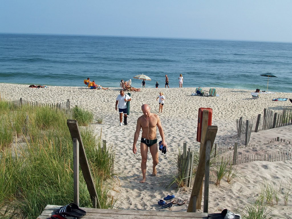 Fire Island Pines beach