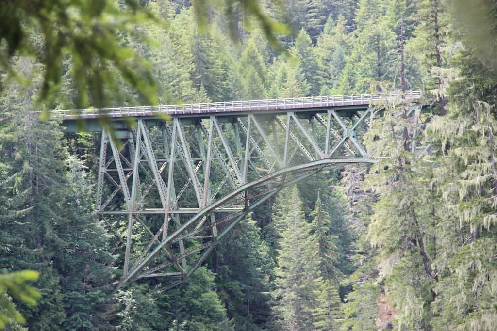 High Steel Bridge, Mason County, Washington