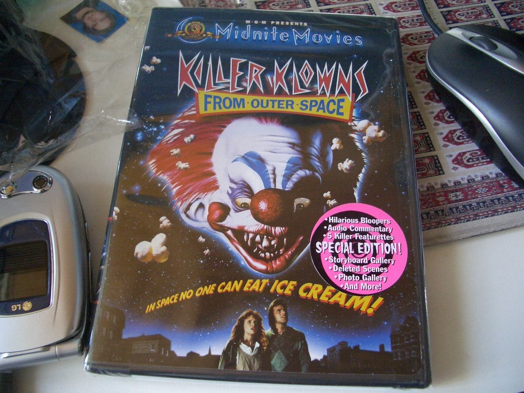 Killer Klowns from Outer Space DVD