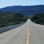 Hoffstadt Creek Bridge, Spirit Lake Memorial Highway, Washington
