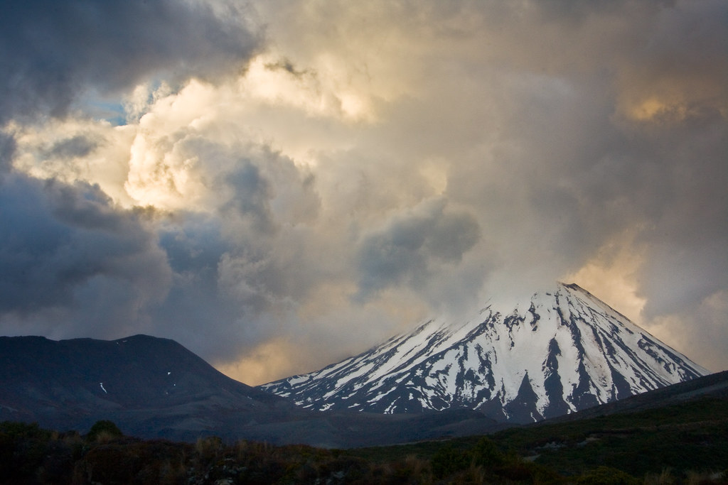 Mount Ngauruhoe Sunset