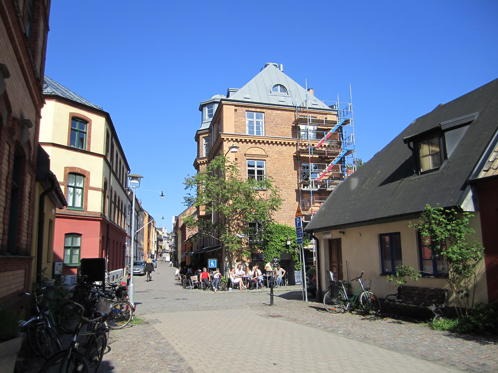 View down Jakob Nilsgatn