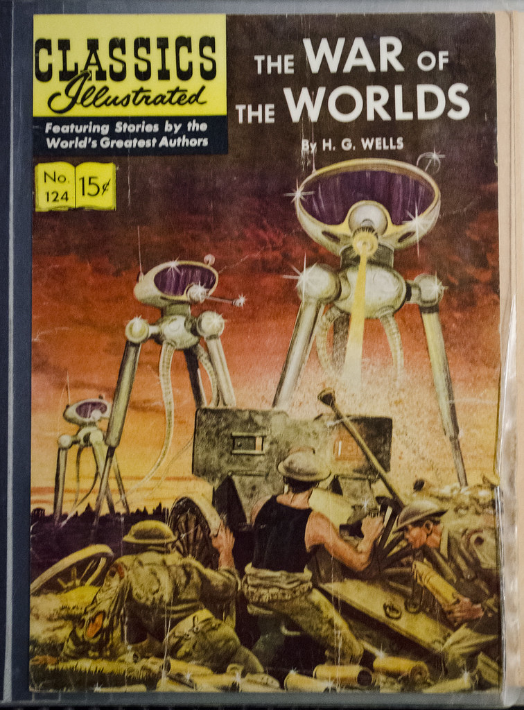 War of the Worlds - Classic Comics - Space A Journey to Our Future - Museum of the Rockies - 2013-07-08