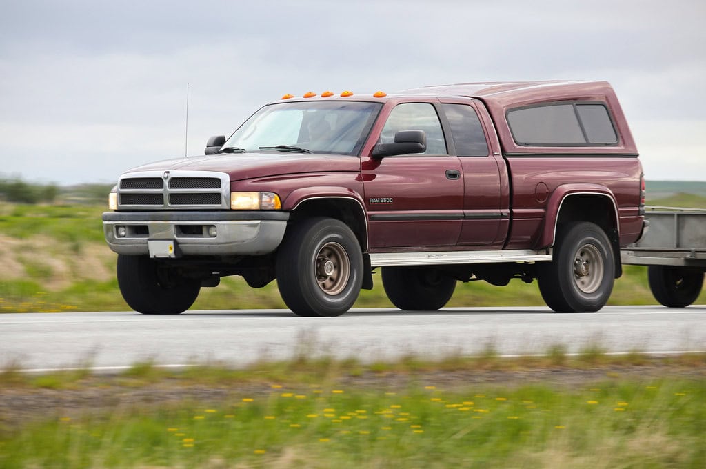 2000 Dodge Ram 2500 in Iceland