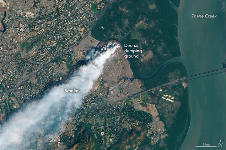 Deonar Dumping Ground - Mumbai, India