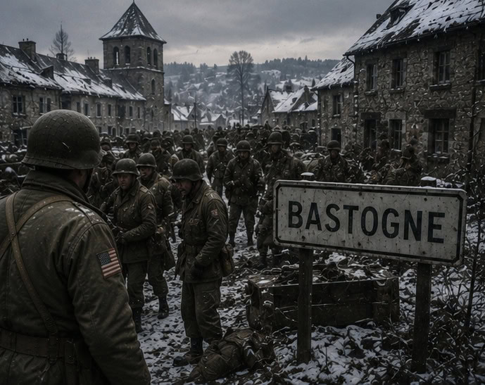 “Nuts!” (Anthony McAuliffe, Bastogne, 1944)