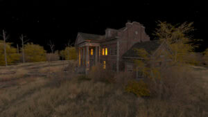 3D rendering of Horror House