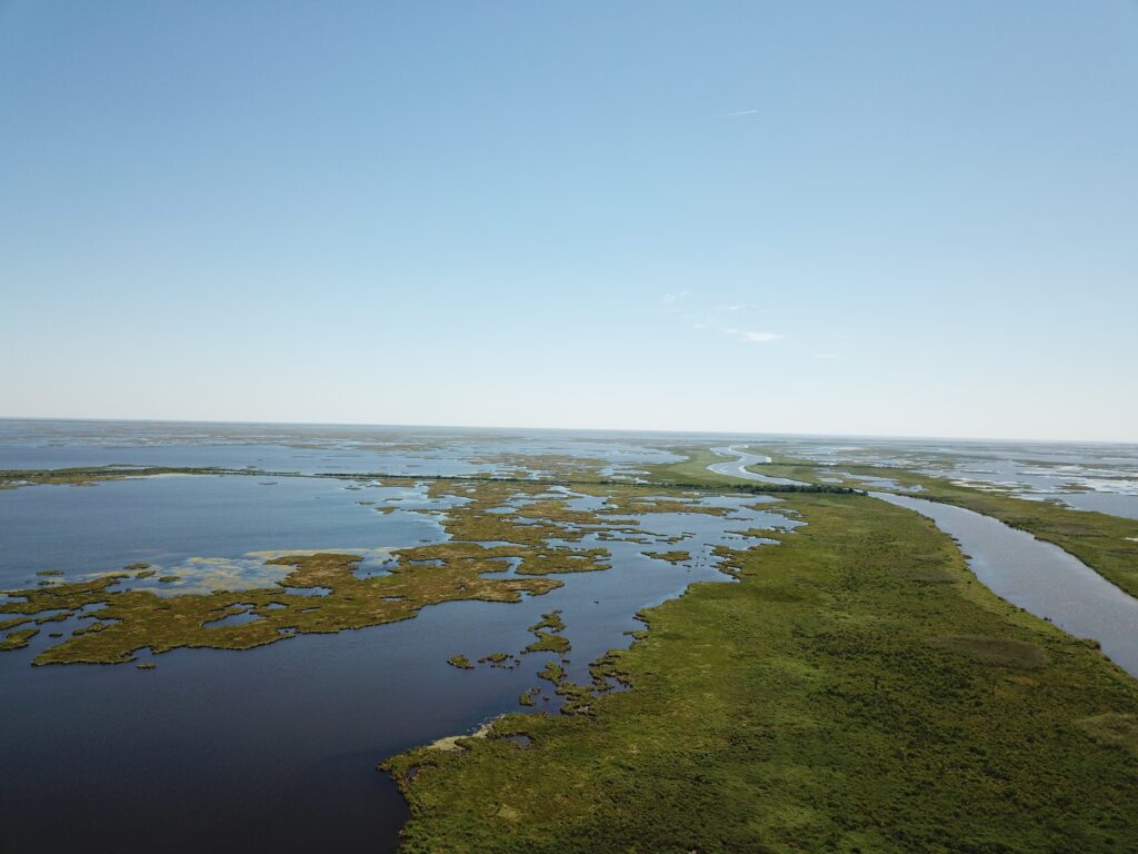 Delacroix Island and Shell Beach in St. Bernard Parish Louisiana