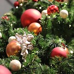 A Fully Decorated Christmas Tree