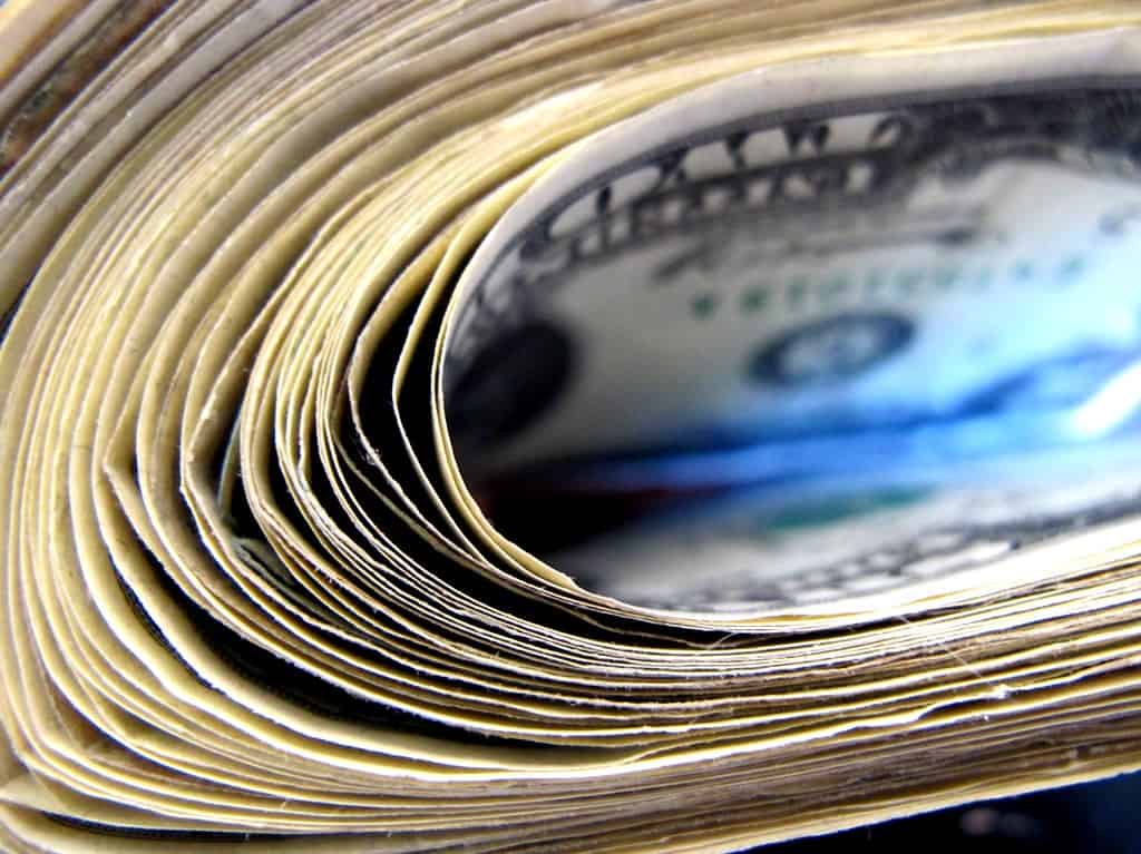 A Raw Turkey Stuffed With Cash