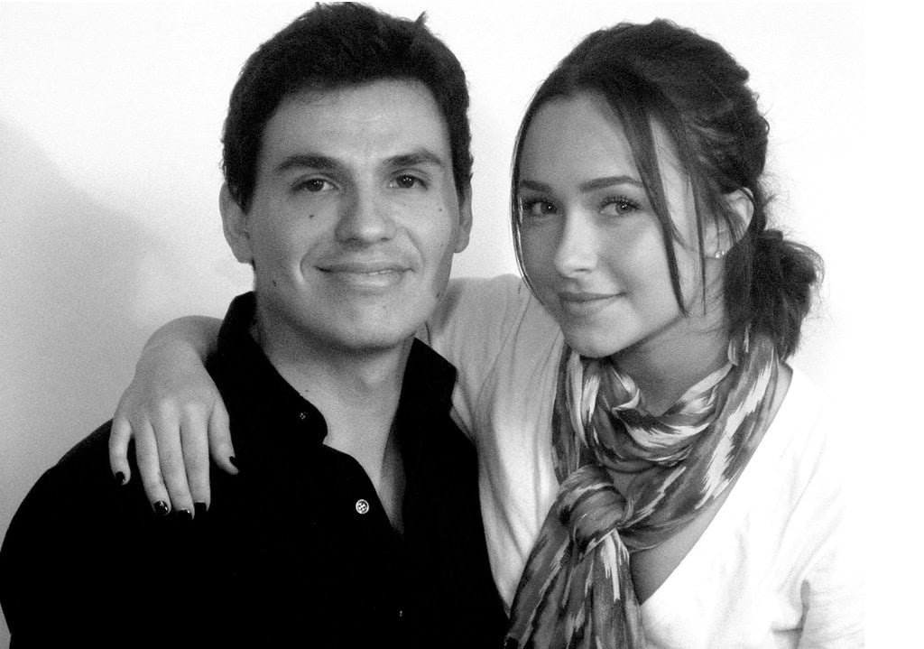 Hayden Panettiere and Andres Useche