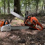 A Chainsaw That Still Had Gas in It