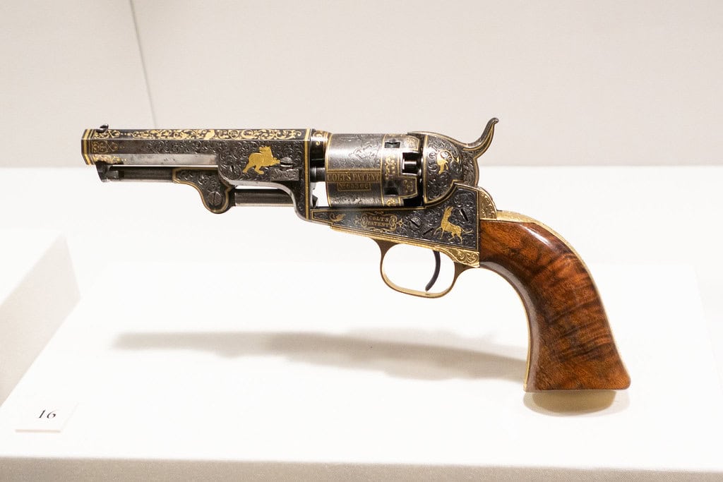 Engraved Colt Revolvers