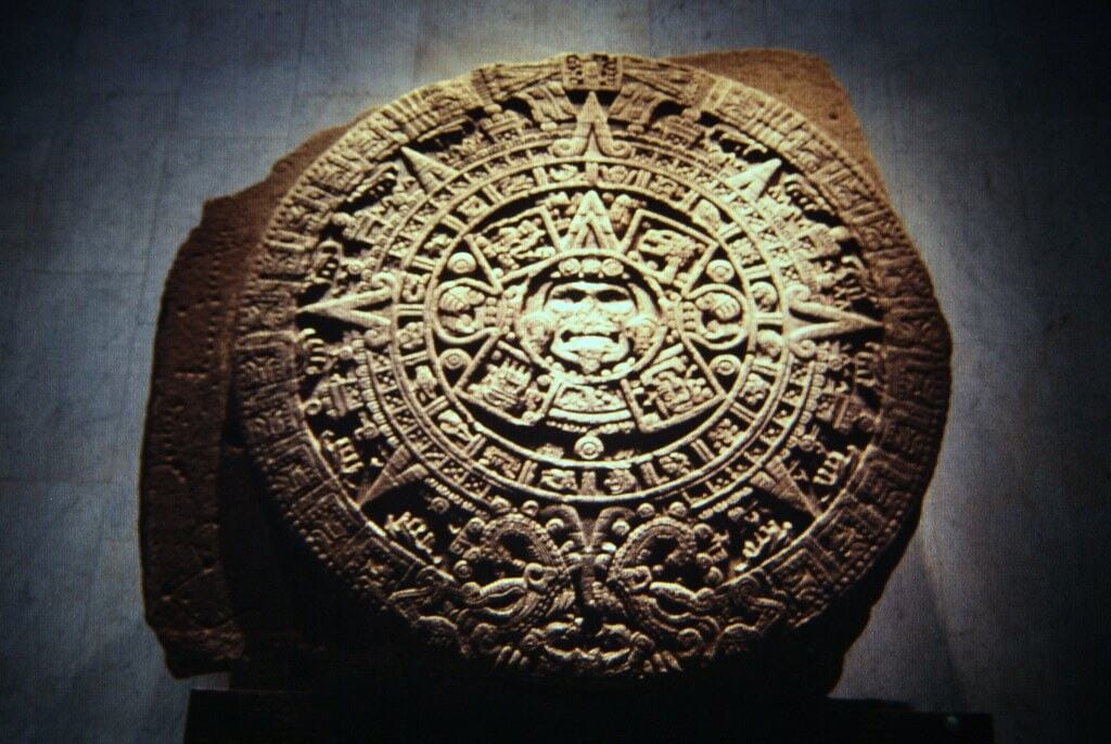 13. The Aztec Sun Stone