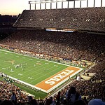 3. Darrell K Royal-Texas Memorial Stadium: 100,119 Capacity
