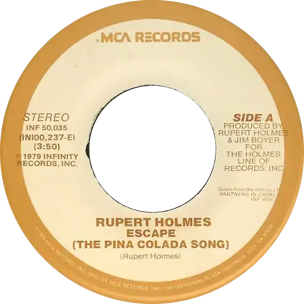 Escape (The Piña Colada Song) - Rupert Holmes