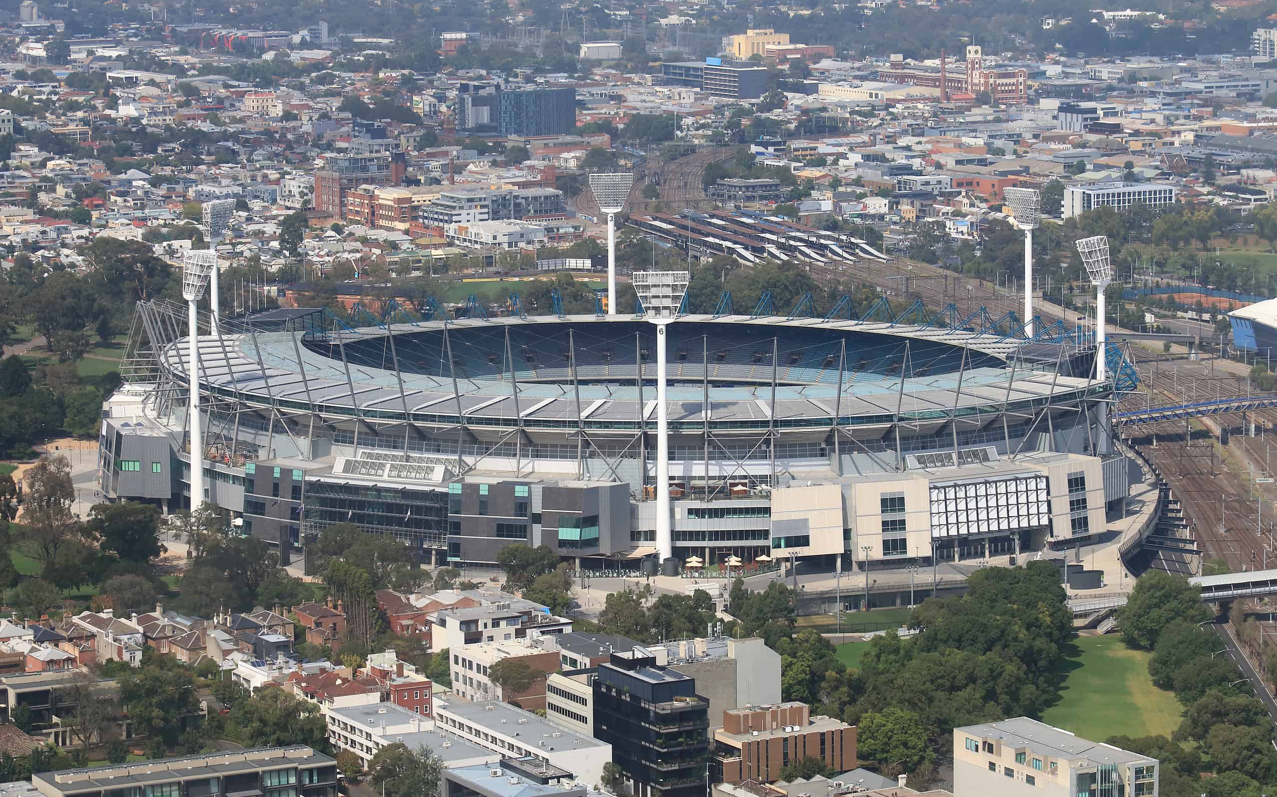 1. Melbourne Cricket Ground: 100,024 Capacity