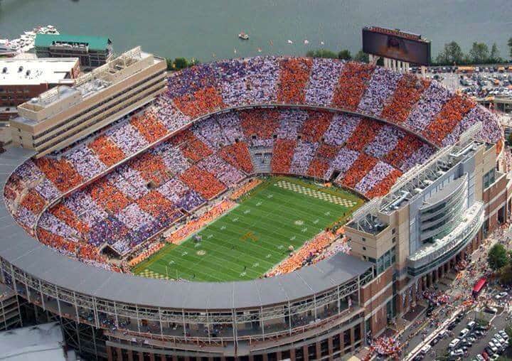 4. Neyland Stadium: 101,915 Capacity